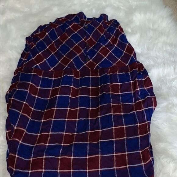 Lucky brand plaid shirt size S - Picture 4 of 5